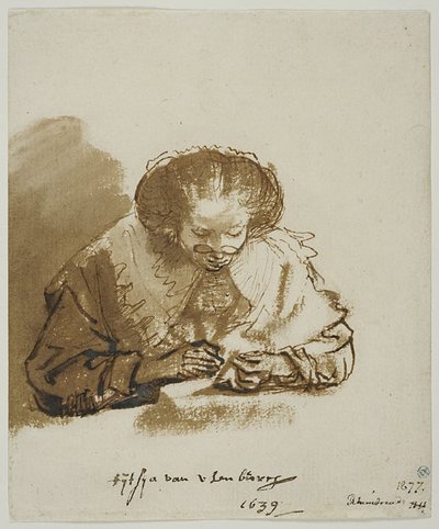 Portrait of Titia van Uylenburgh by Rembrandt van Rijn